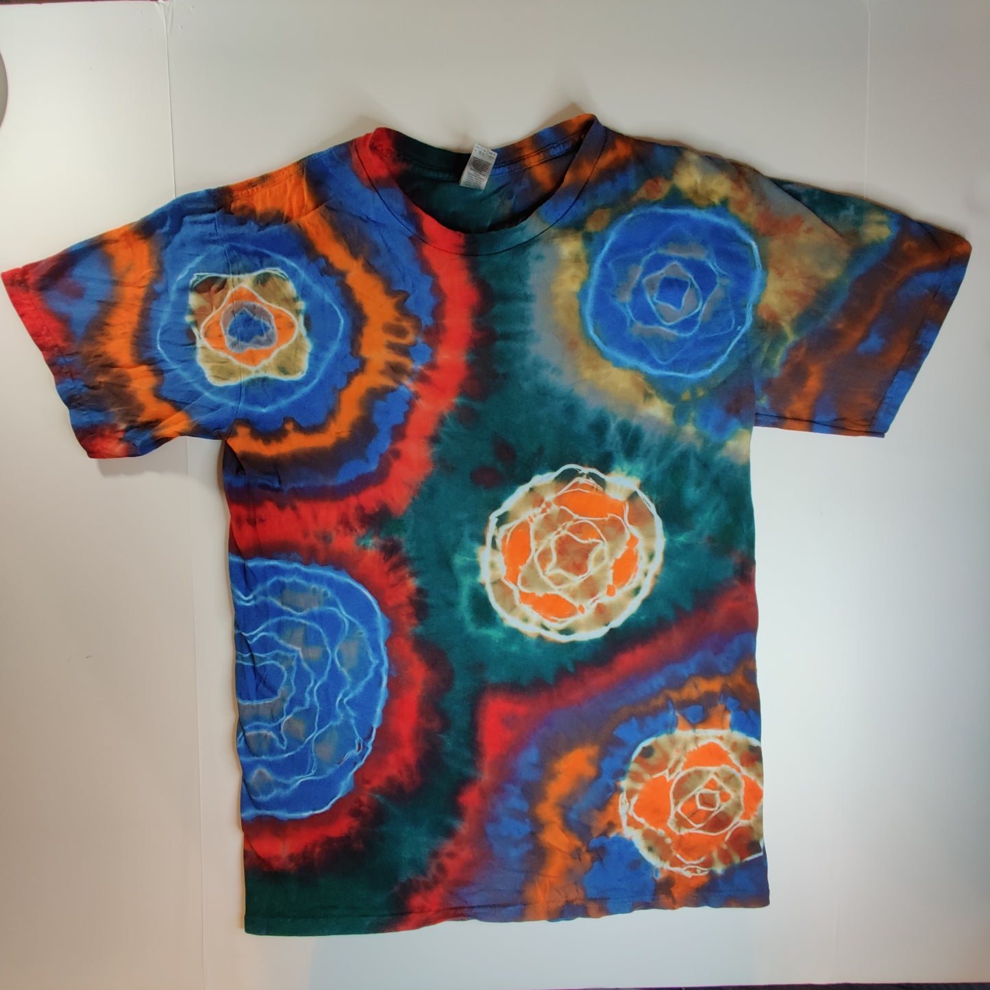 Medium Tie Dye Shirt "Multi Mandala"